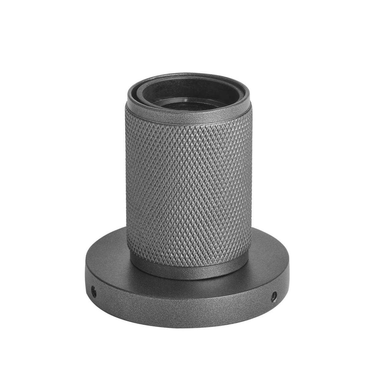 Industville Knurled Edison Spotlight Light in Pewter – image 4