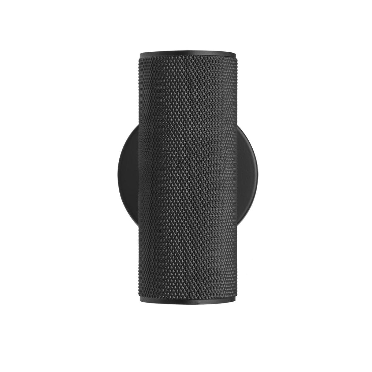 Industville Knurled Edison Double Wall Light - Black – image 3