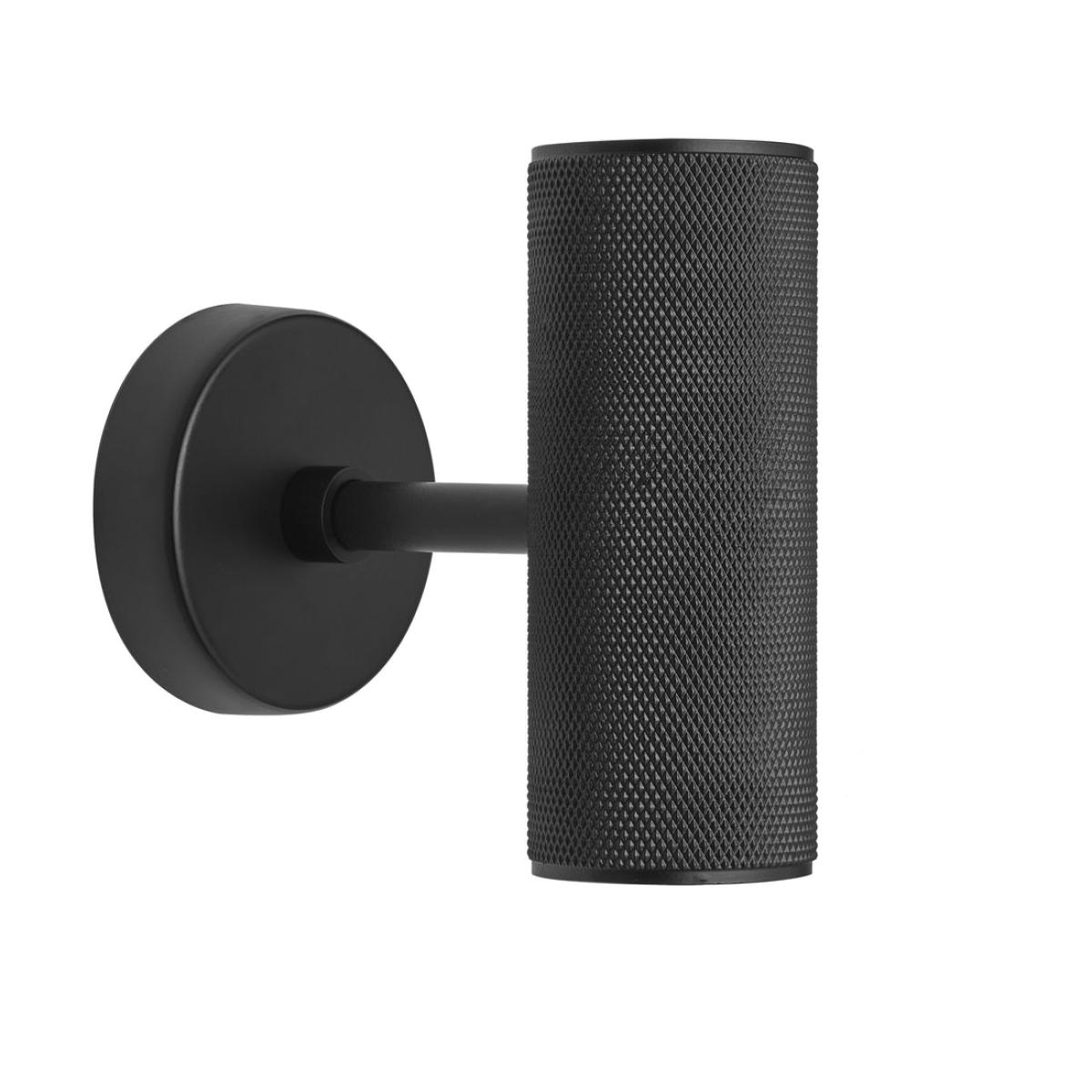 Industville Knurled Edison Double Wall Light - Black – image 6