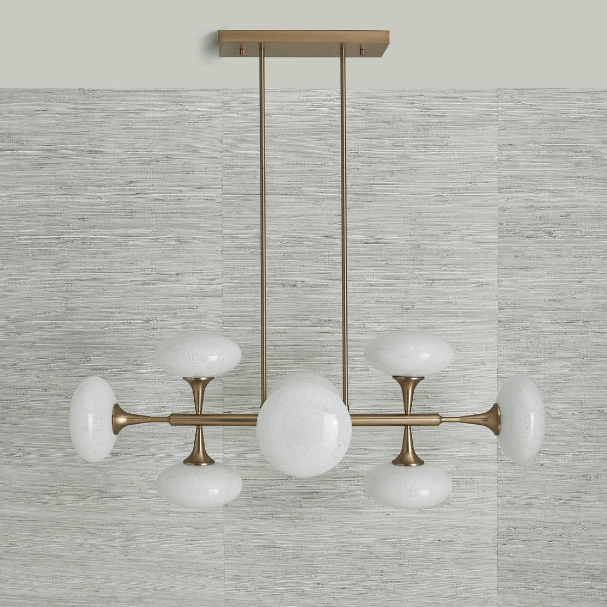Uttermost Black Label Vienna, 8 Light Pendant - Brass – image 2