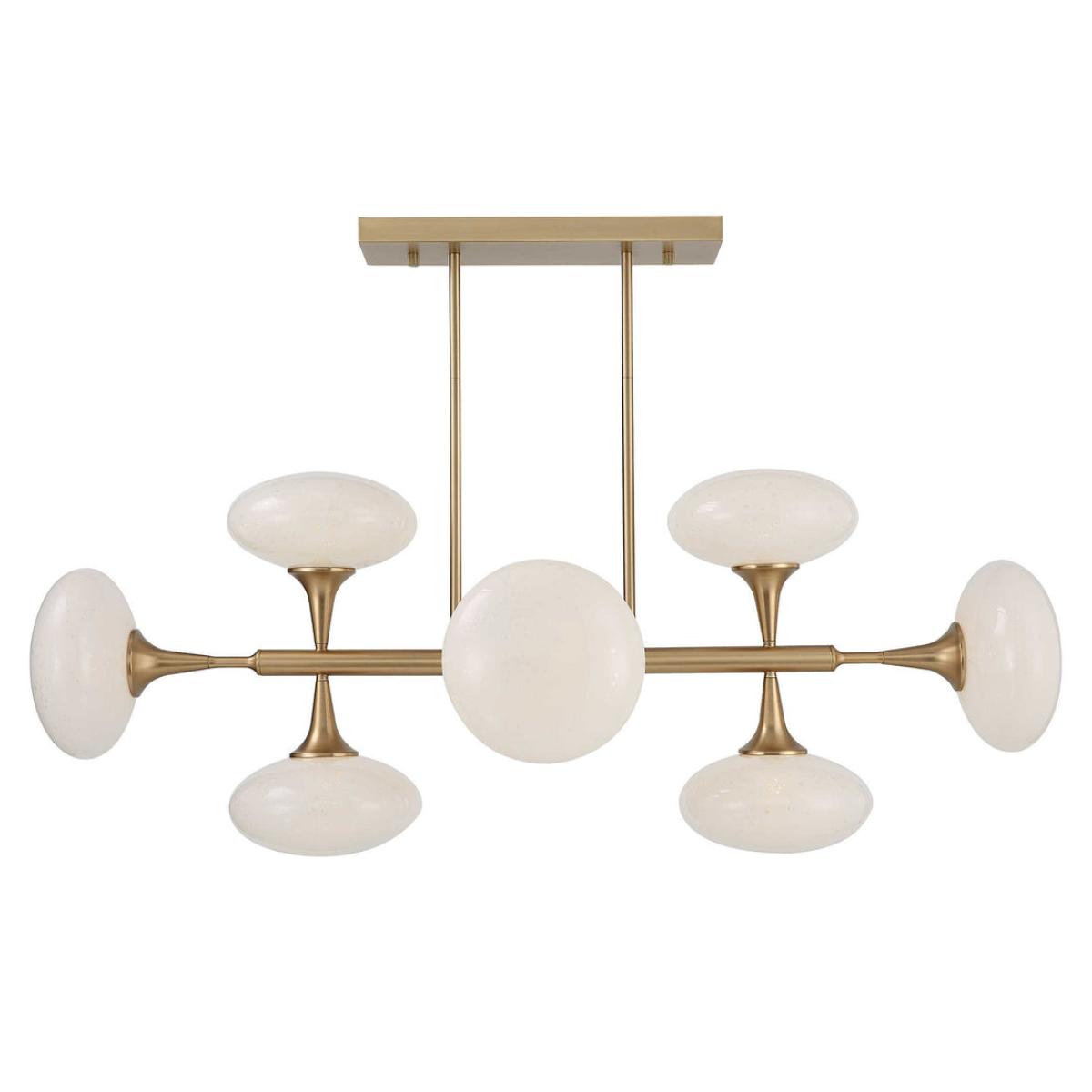Uttermost Black Label Vienna, 8 Light Pendant - Brass – image 3