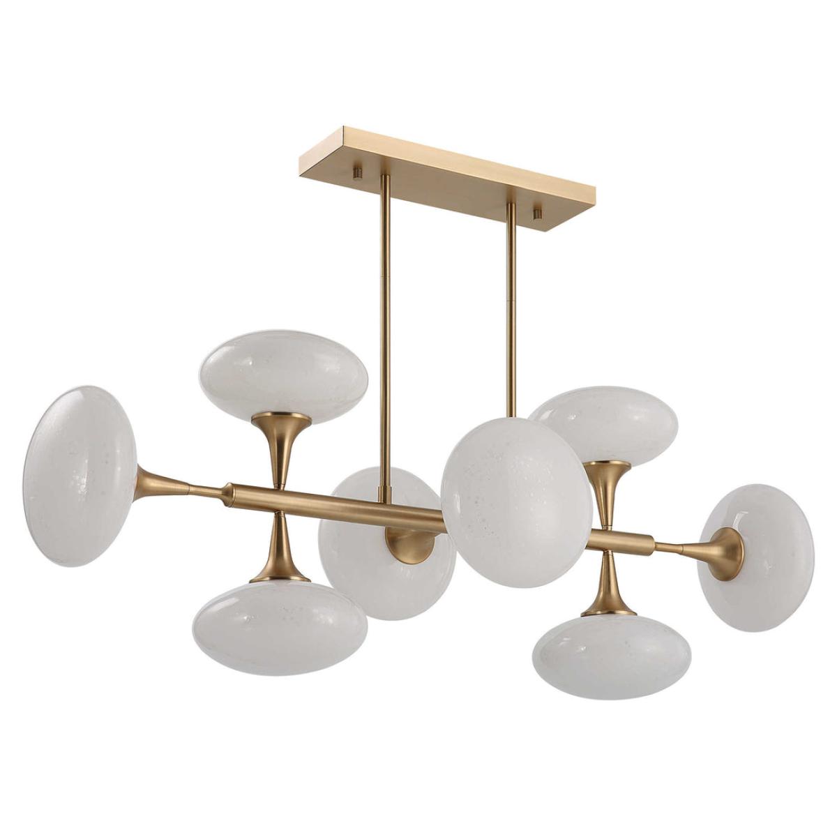 Uttermost Black Label Vienna, 8 Light Pendant - Brass – image 4