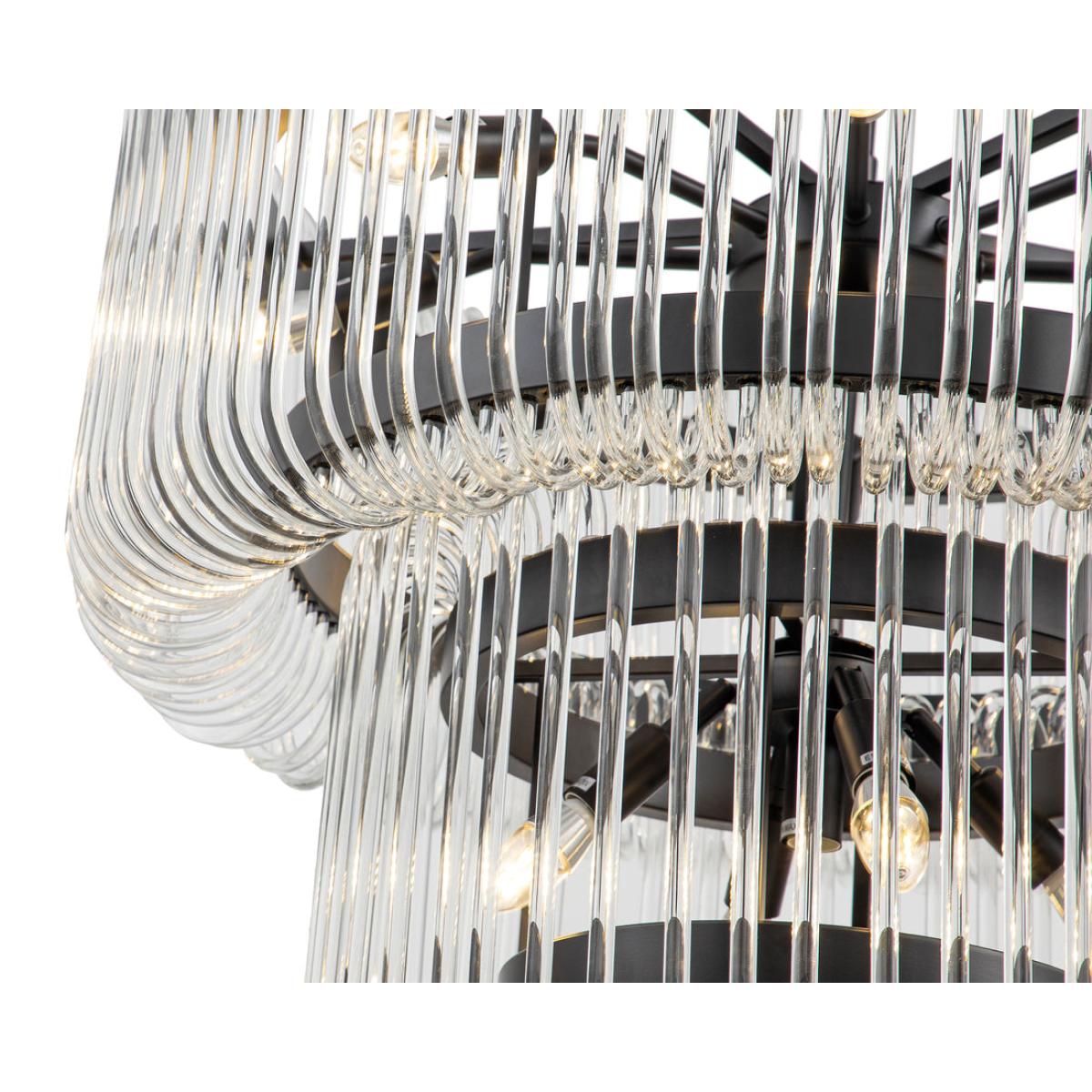Liang & Eimil Mist Tall Pendant Lamp - Matt Black – image 4