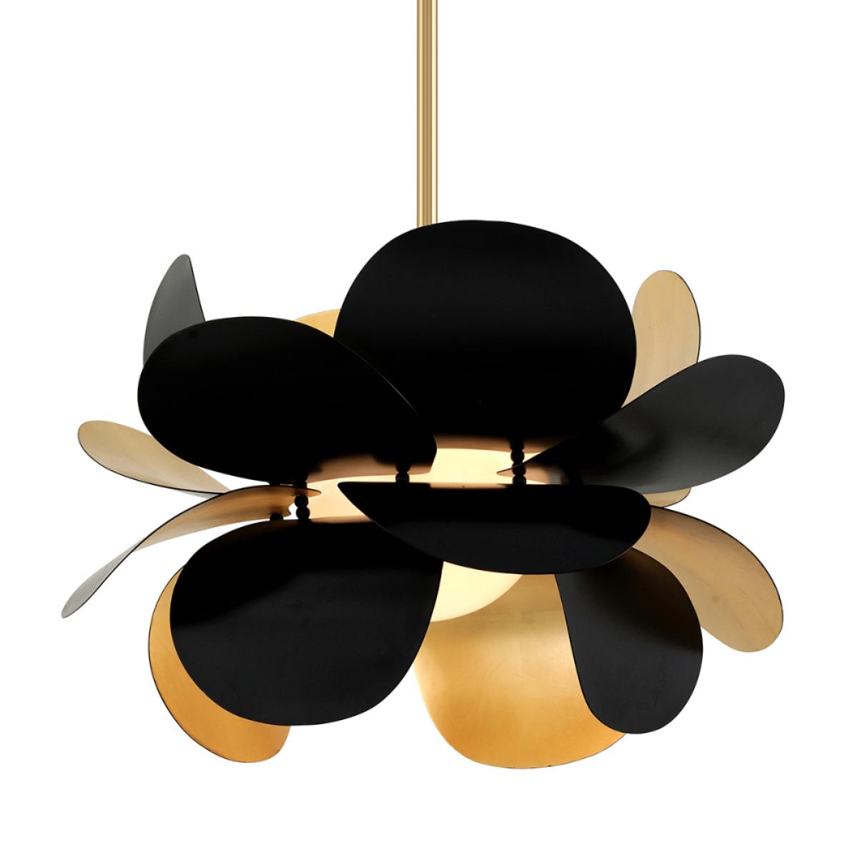 Hudson Valley Lighting Ginger 1 Light Pendant in Soft Black – image 2