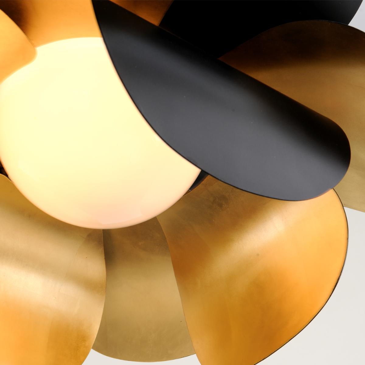 Hudson Valley Lighting Ginger 1 Light Pendant in Soft Black – image 3