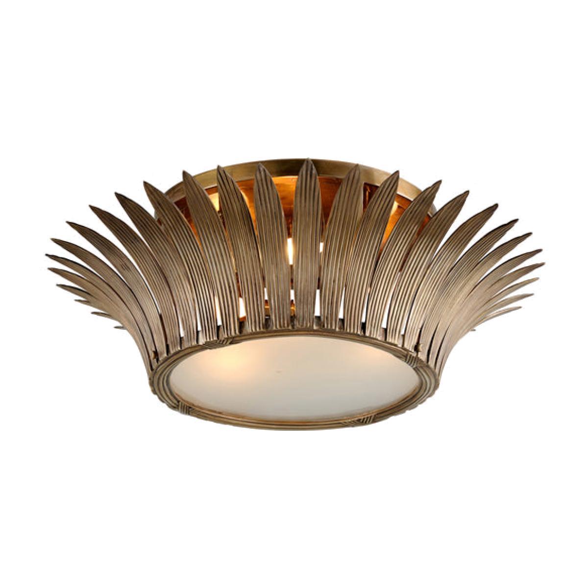 Hudson Valley Lighting Romanov Solid Brass 3lt Flush Mount
