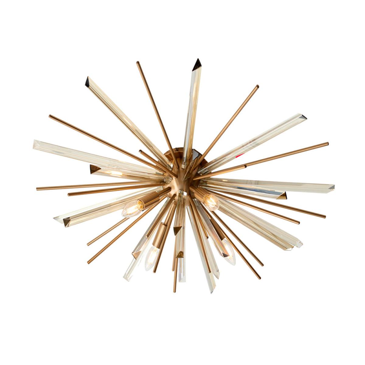 Olivia's Christel Ceiling Light in Gold – image 2