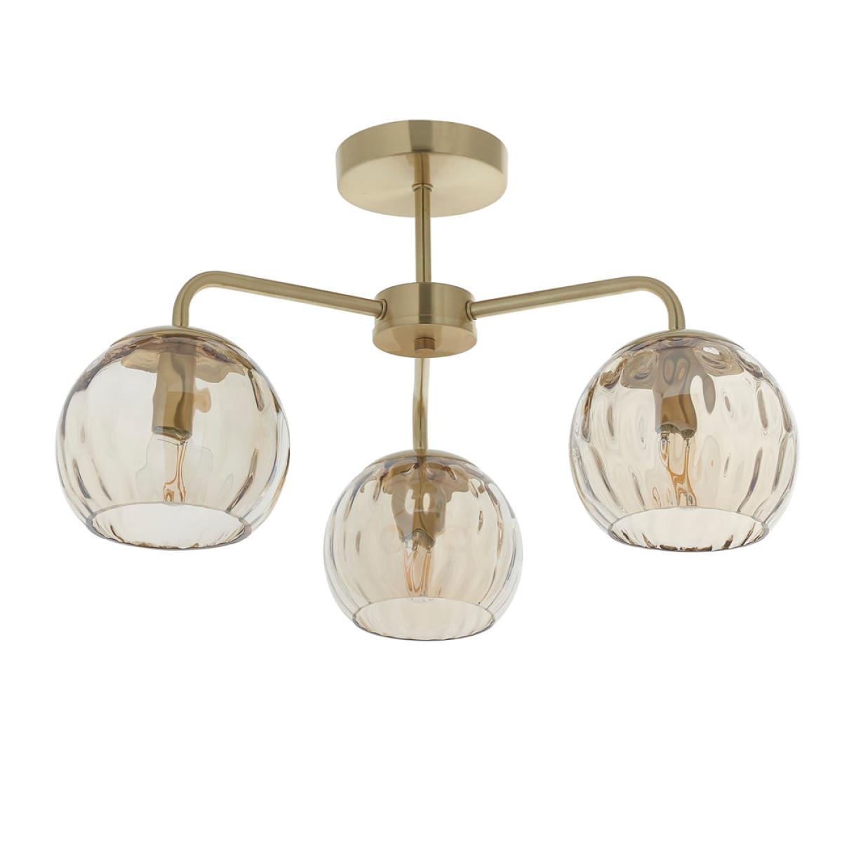 Gallery Interiors Dimple 3 Ceiling Light – image 6
