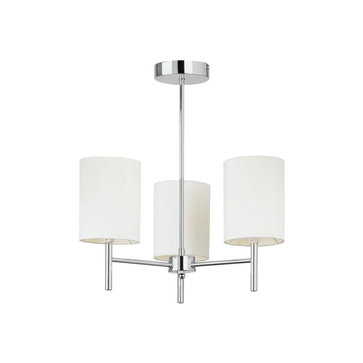 Gallery Direct Brio Chrome Ceiling Light