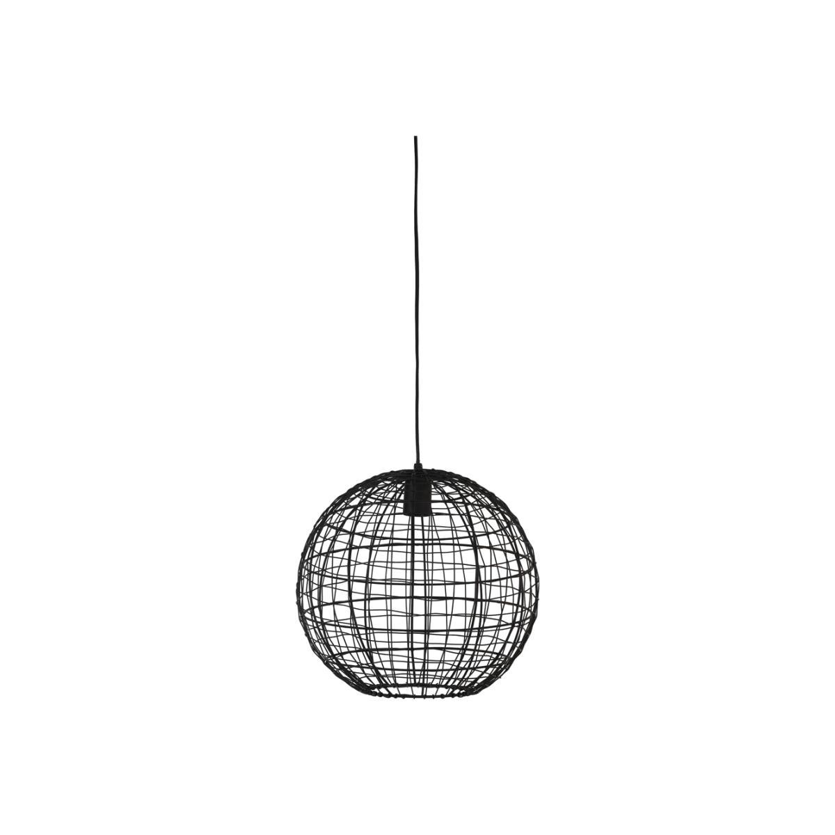 Light & Living Mirana Pendant Matt Black / Small