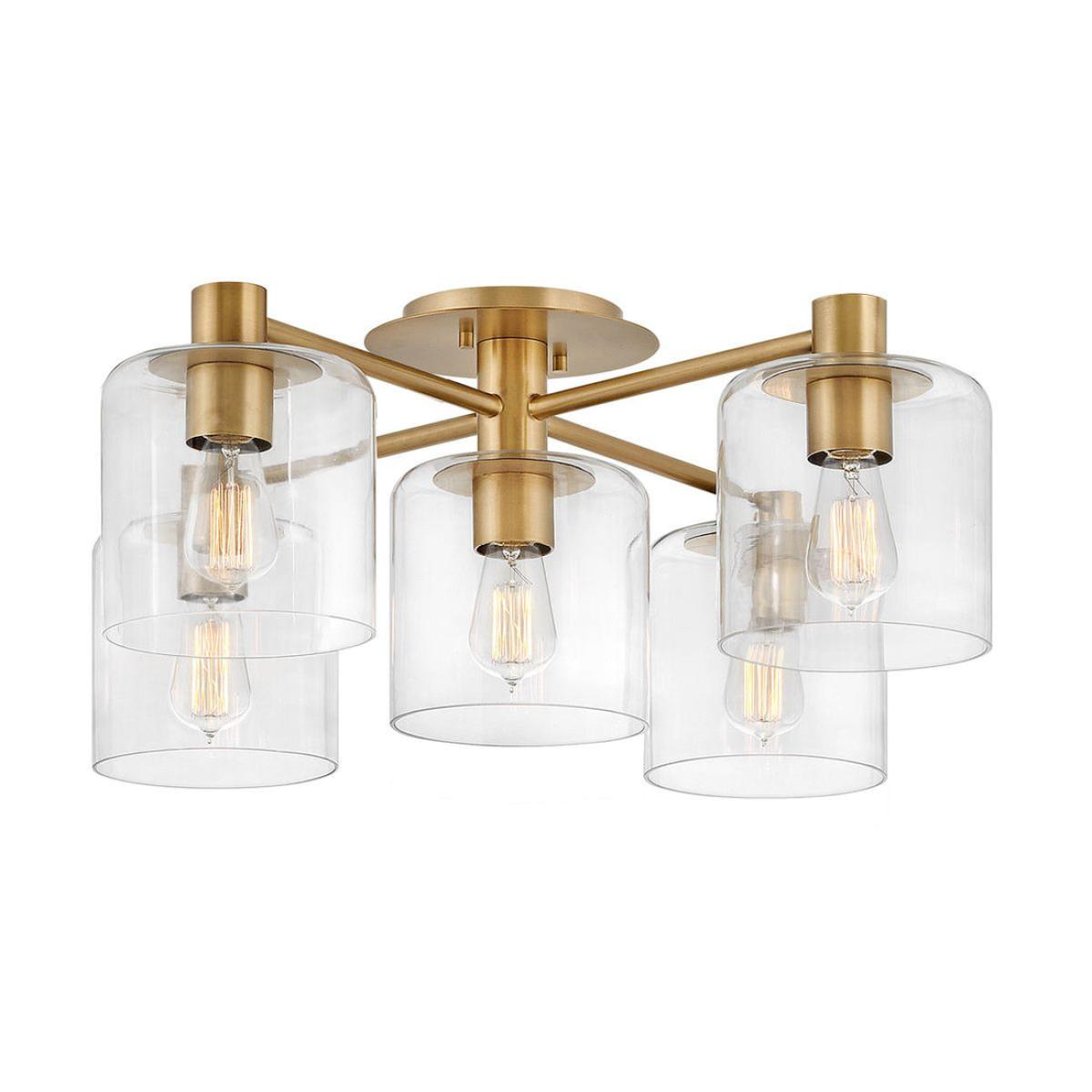 Quintiesse Axel 5 Light Semiflush Mount – image 2