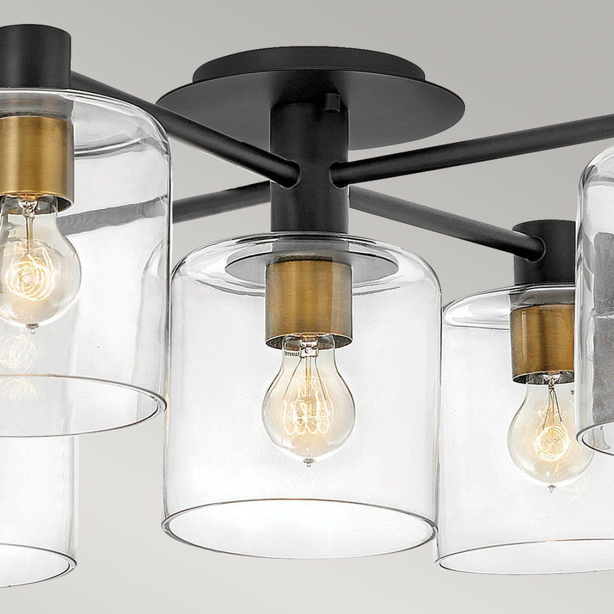 Quintiesse Axel 5 Light Semiflush Mount – image 3