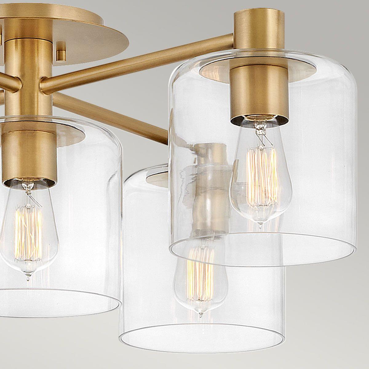 Quintiesse Axel 5 Light Semiflush Mount – image 10