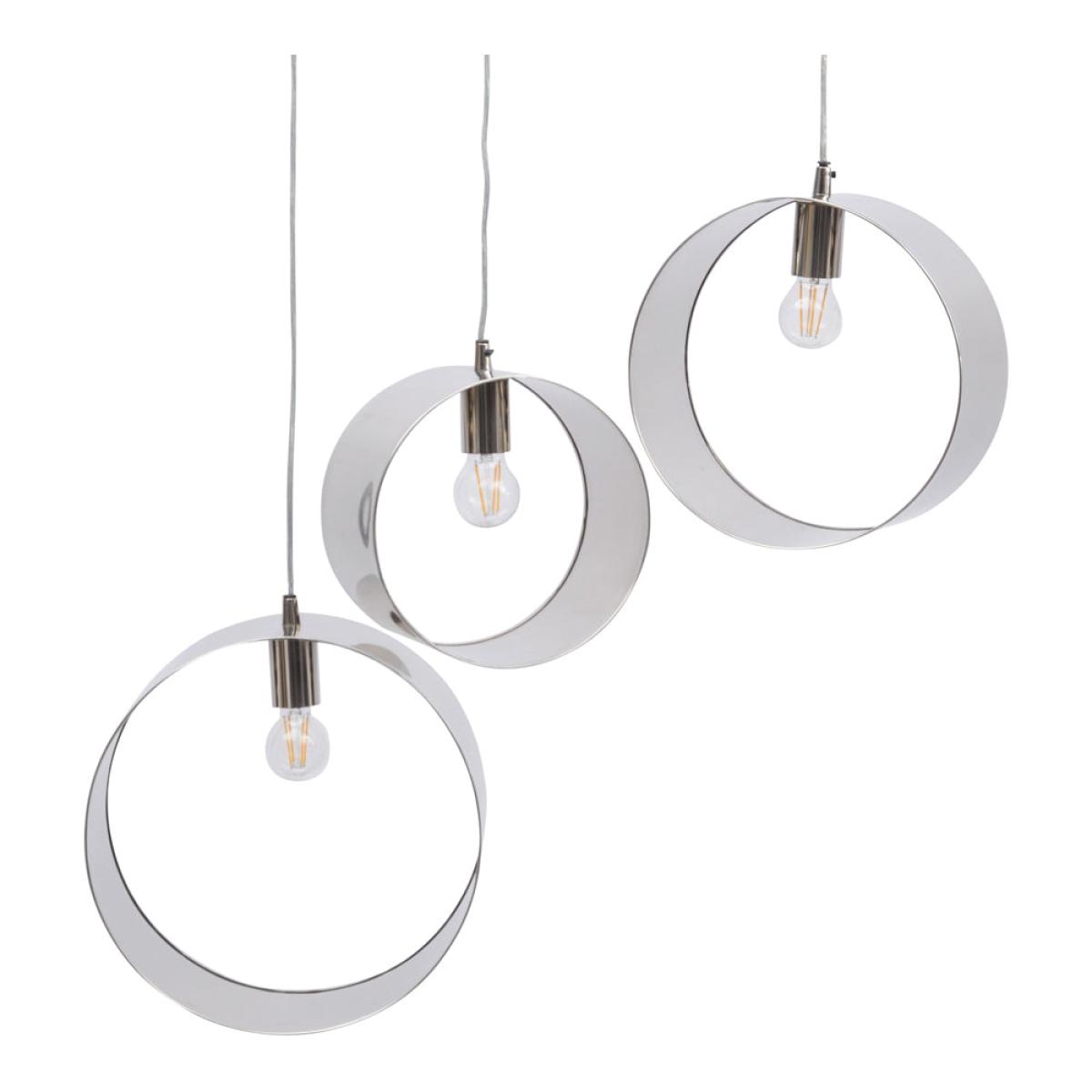 Libra Set of 3 Iconic Ara Silver Ring Pendants – image 2