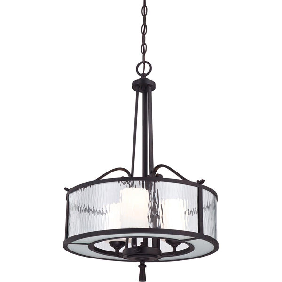 Elstead Adonis 3 Light Pendant Dark Cherry – image 3