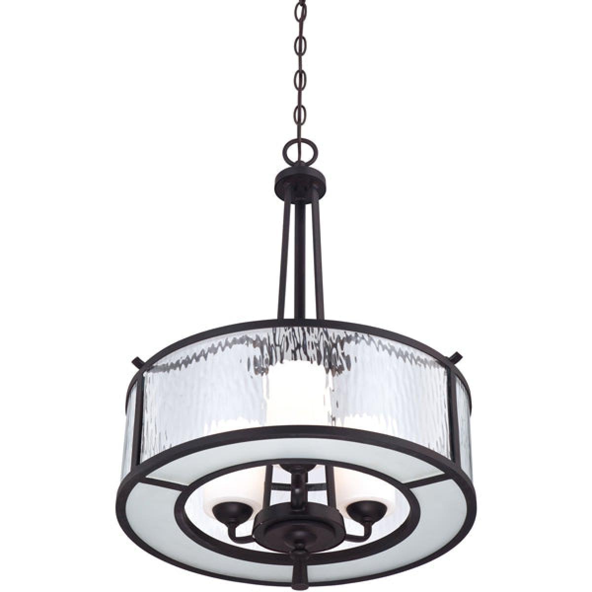 Elstead Adonis 3 Light Pendant Dark Cherry – image 4