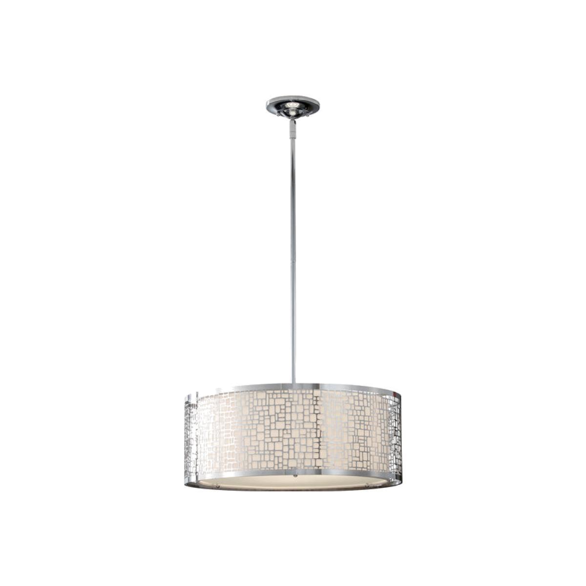 Elstead Joplin 3 Light Pendant Chrome – image 1