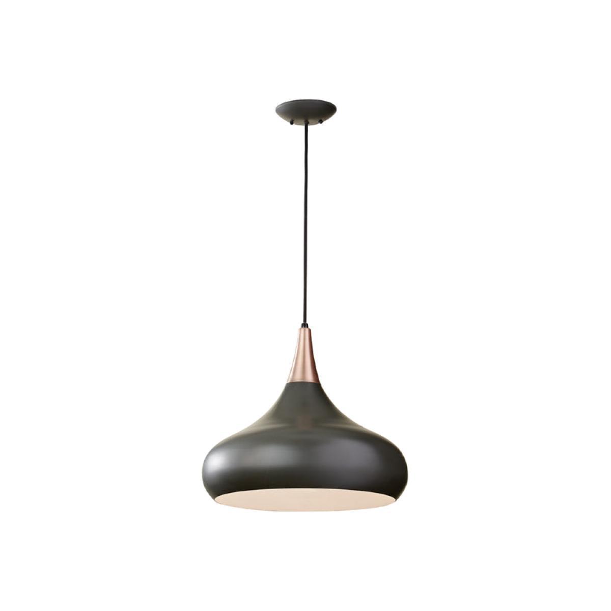 Elstead Beso 1 Light Pendant Dark Bronze / Small – image 1