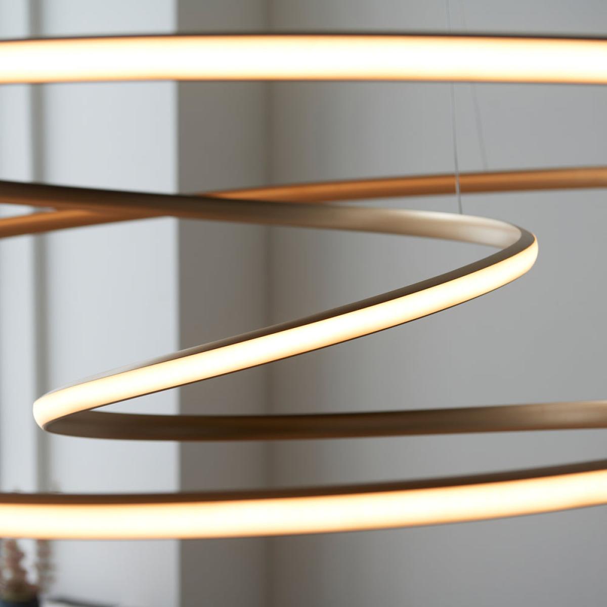 Olivia's Gabriella Pendant Light in Gold – image 3