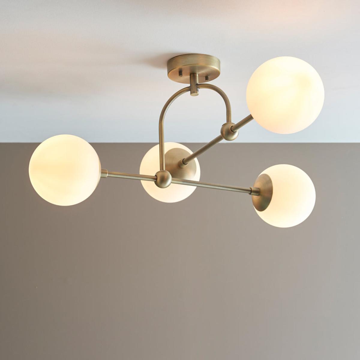Olivia's Bella 4 Ceiling light in Gold | Outlet – image 2