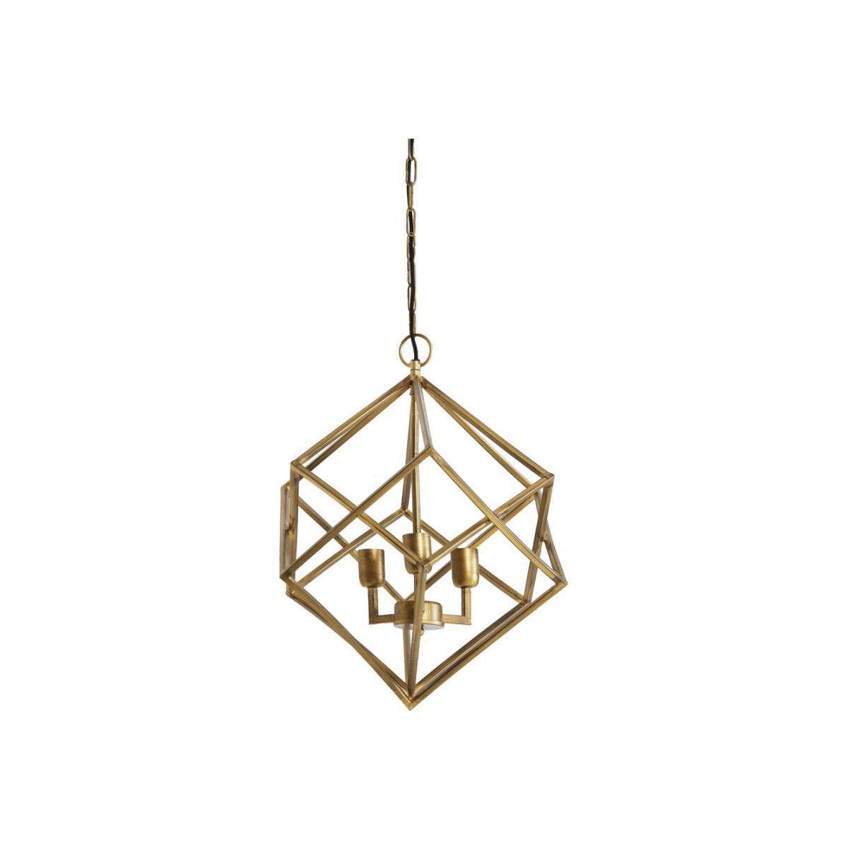 Light & Living Drizella 3 Lamp Pendant Gold