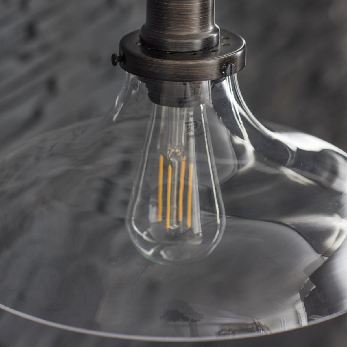 Garden Trading Hoxton Large Pendant Light in Antique Bronze – image 2