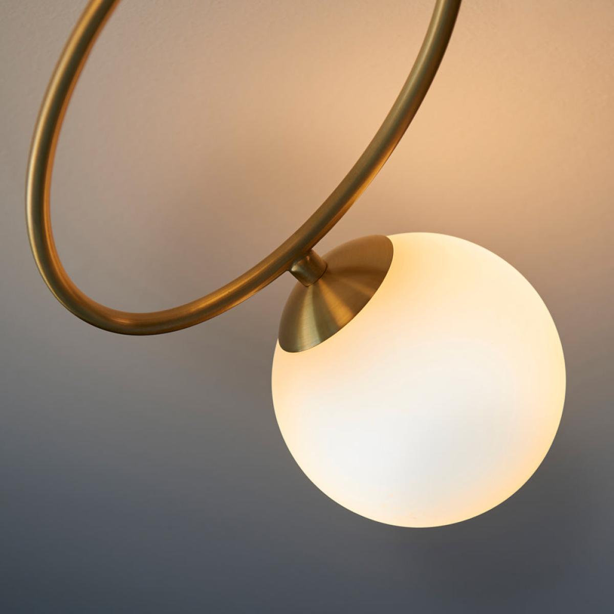 Gallery Interiors Ellipse 3 Ceiling in Light Brass – image 6