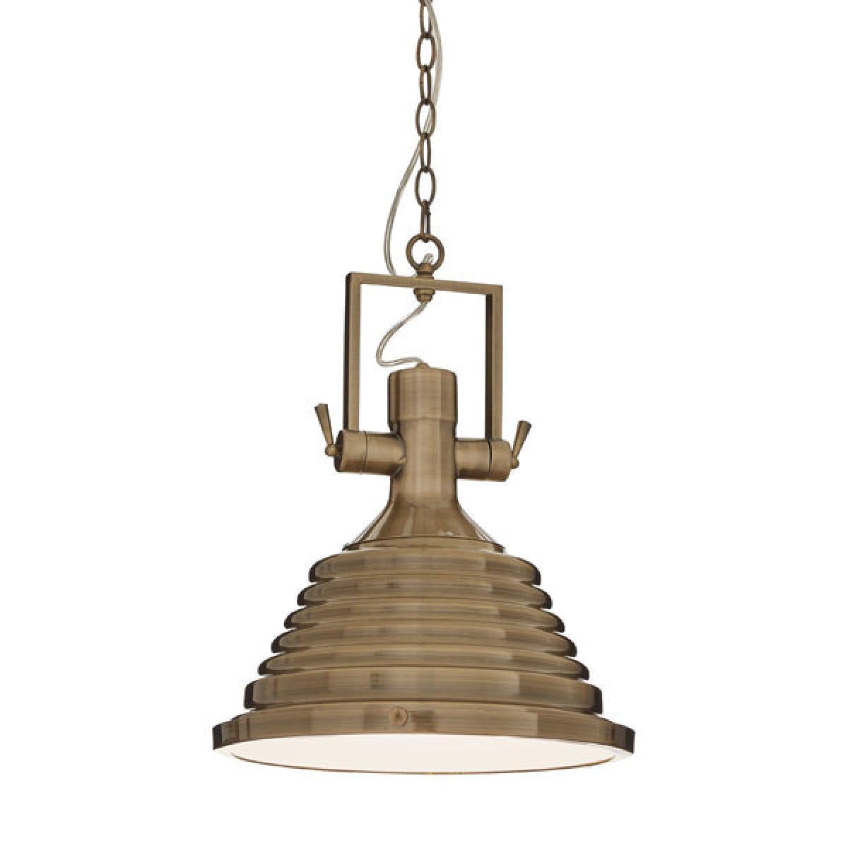 Olivia's Lydia Pendant Light Industrial Brass / Industrial Brass – image 3