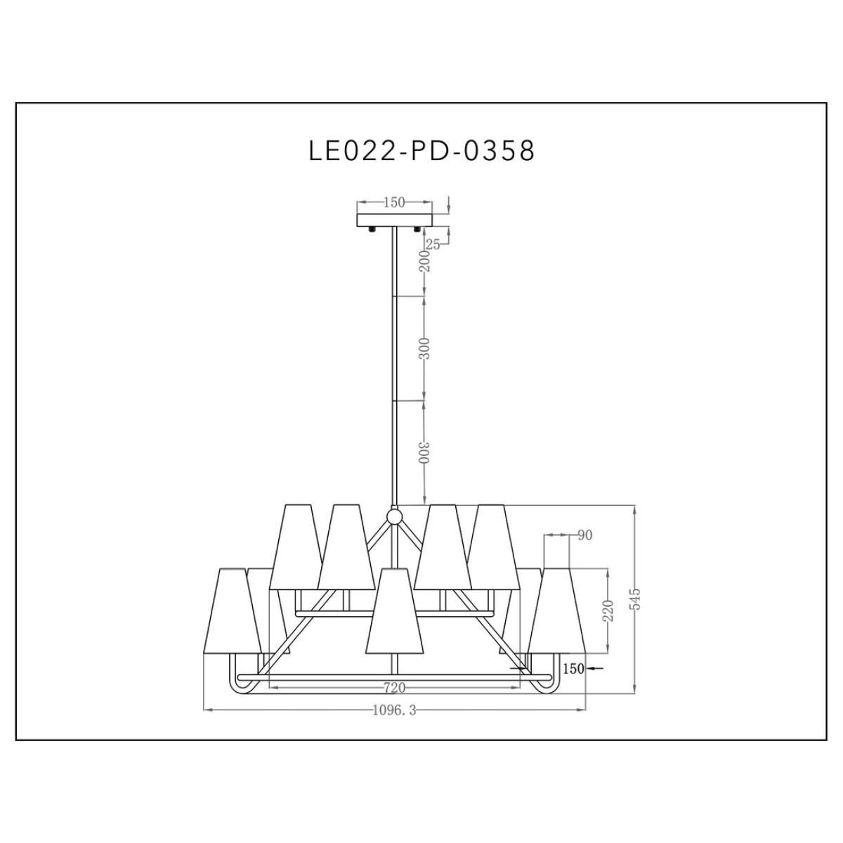 Liang & Eimil Gildan Chandelier – image 6