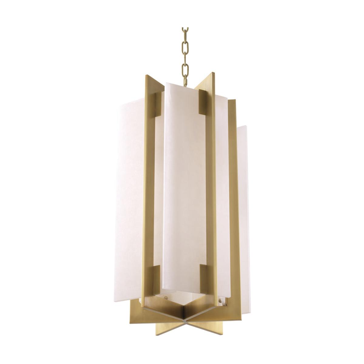 Eichholtz Lugano Chandelier in Antique Brass – image 3