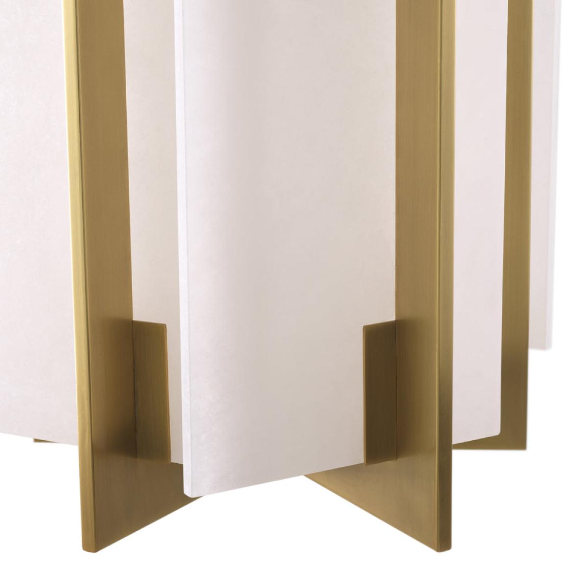 Eichholtz Lugano Chandelier in Antique Brass – image 5