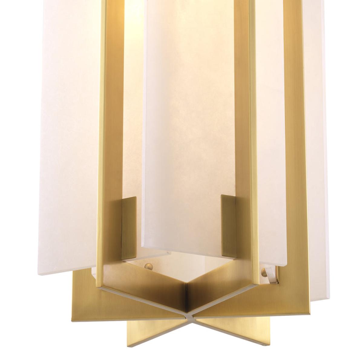 Eichholtz Lugano Chandelier in Antique Brass – image 6