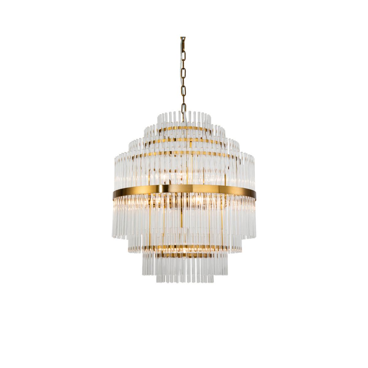 Liang & Eimil Gem Pendant Lamp Brass & Clear – image 4