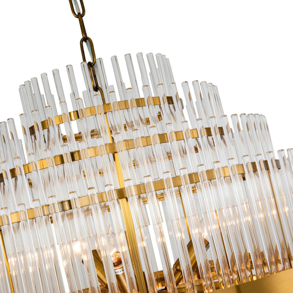 Liang & Eimil Gem Pendant Lamp Brass & Clear – image 6