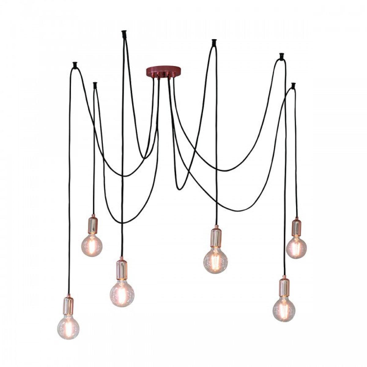 Gallery Direct Studio Cluster Pendant Light / Copper / 3 – image 4