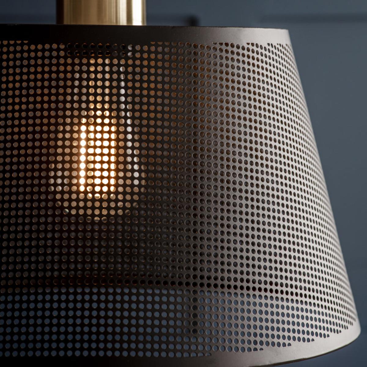 Garden Trading Curzon Pendant Light in Black Steel – image 2