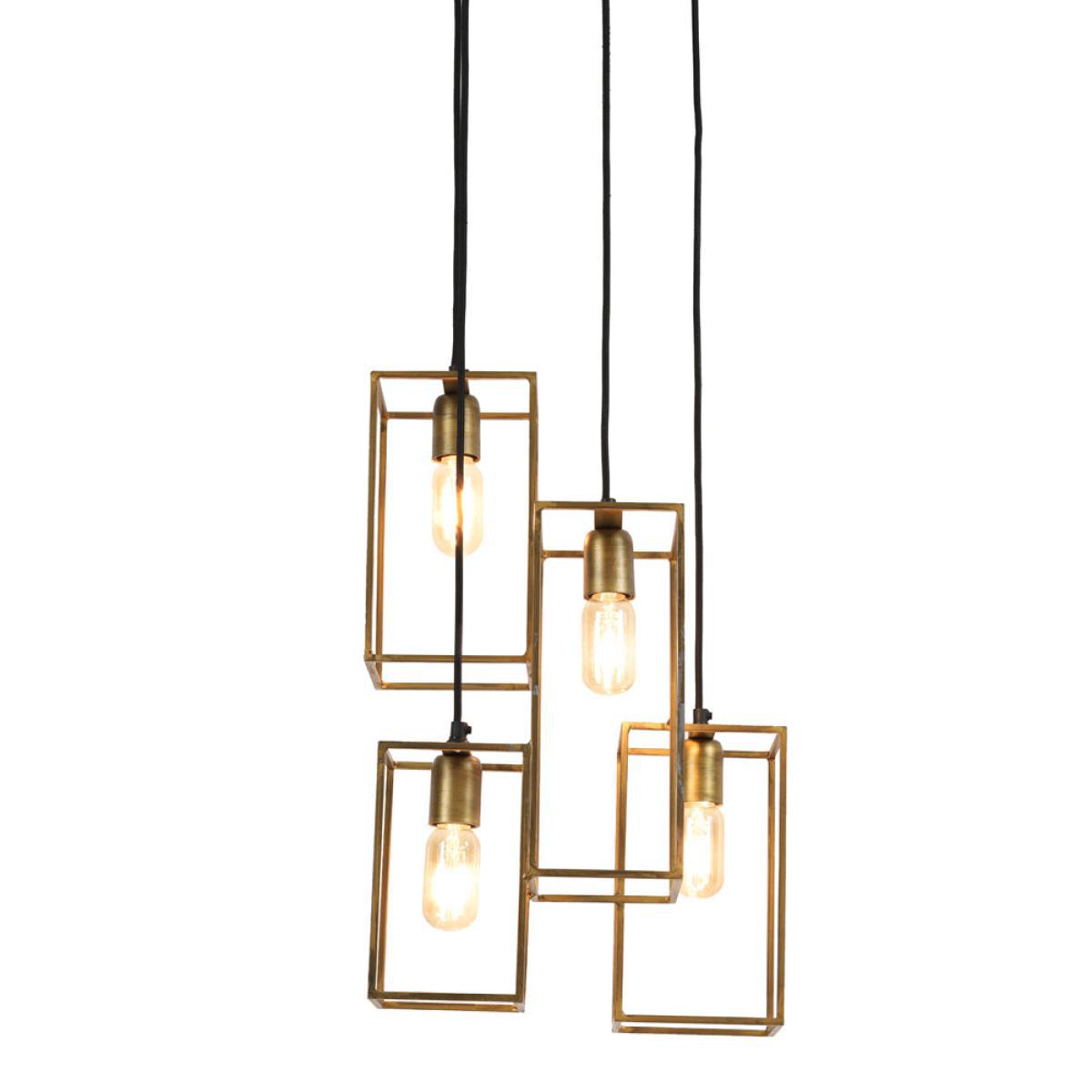 Light & Living Marley Pendant Antique Gold – image 4