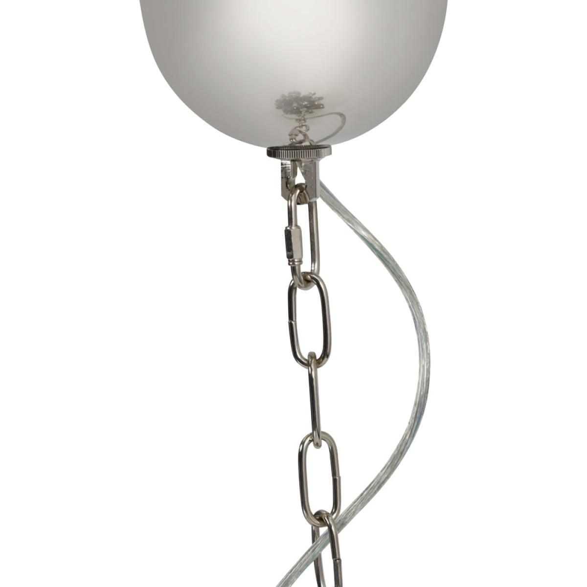 Libra Niagara Silver Chain 12 Light Pendant Lamp Medium – image 3