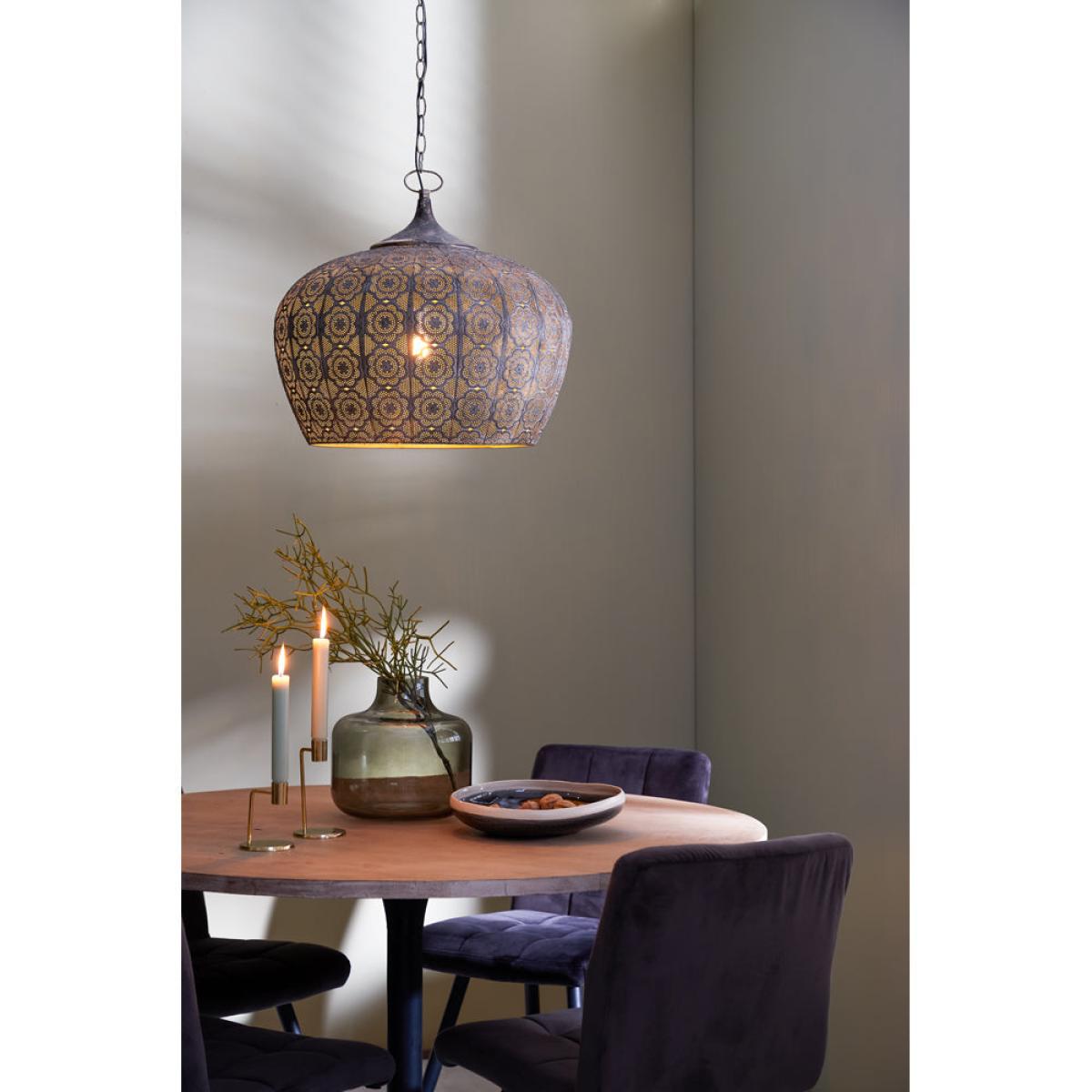 Light & Living Emine Pendant Brown Gold Large | Outlet / Large – image 2