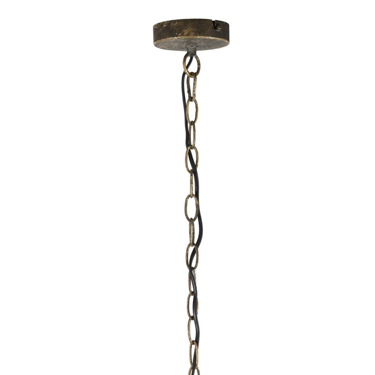 Light & Living Emine Pendant Brown Gold Large | Outlet / Large – image 8