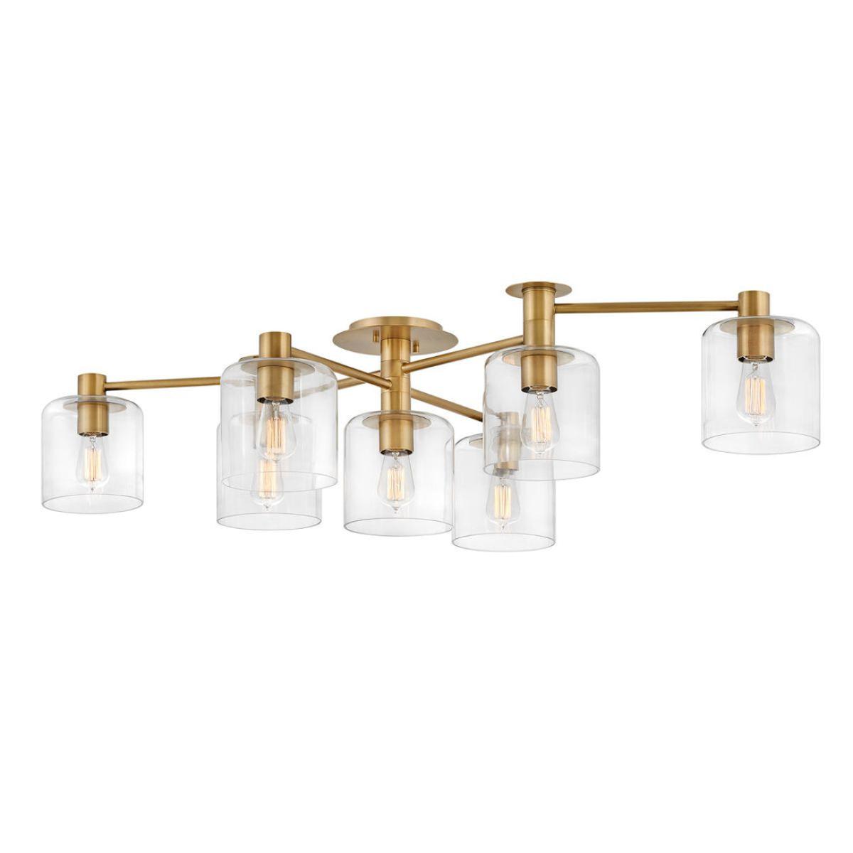 Quintiesse Axel 7 Light Semiflush Mount – image 2