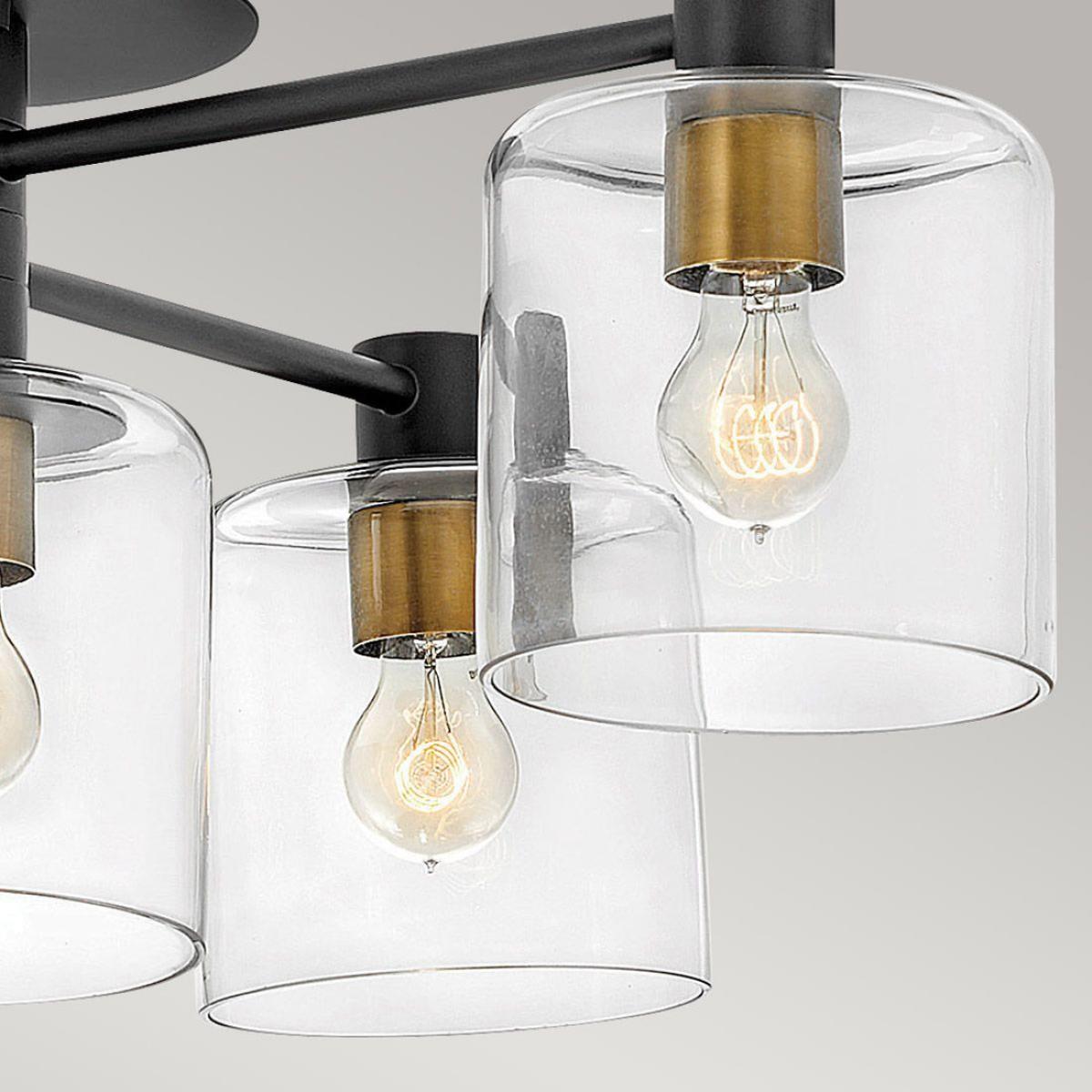 Quintiesse Axel 7 Light Semiflush Mount – image 6