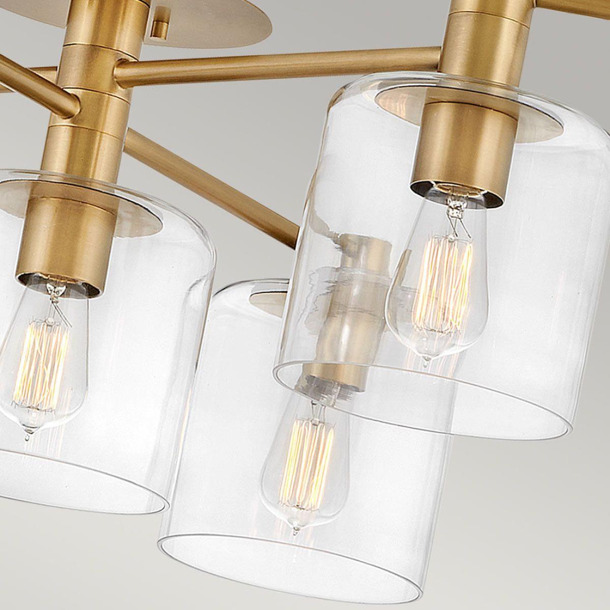 Quintiesse Axel 7 Light Semiflush Mount – image 9