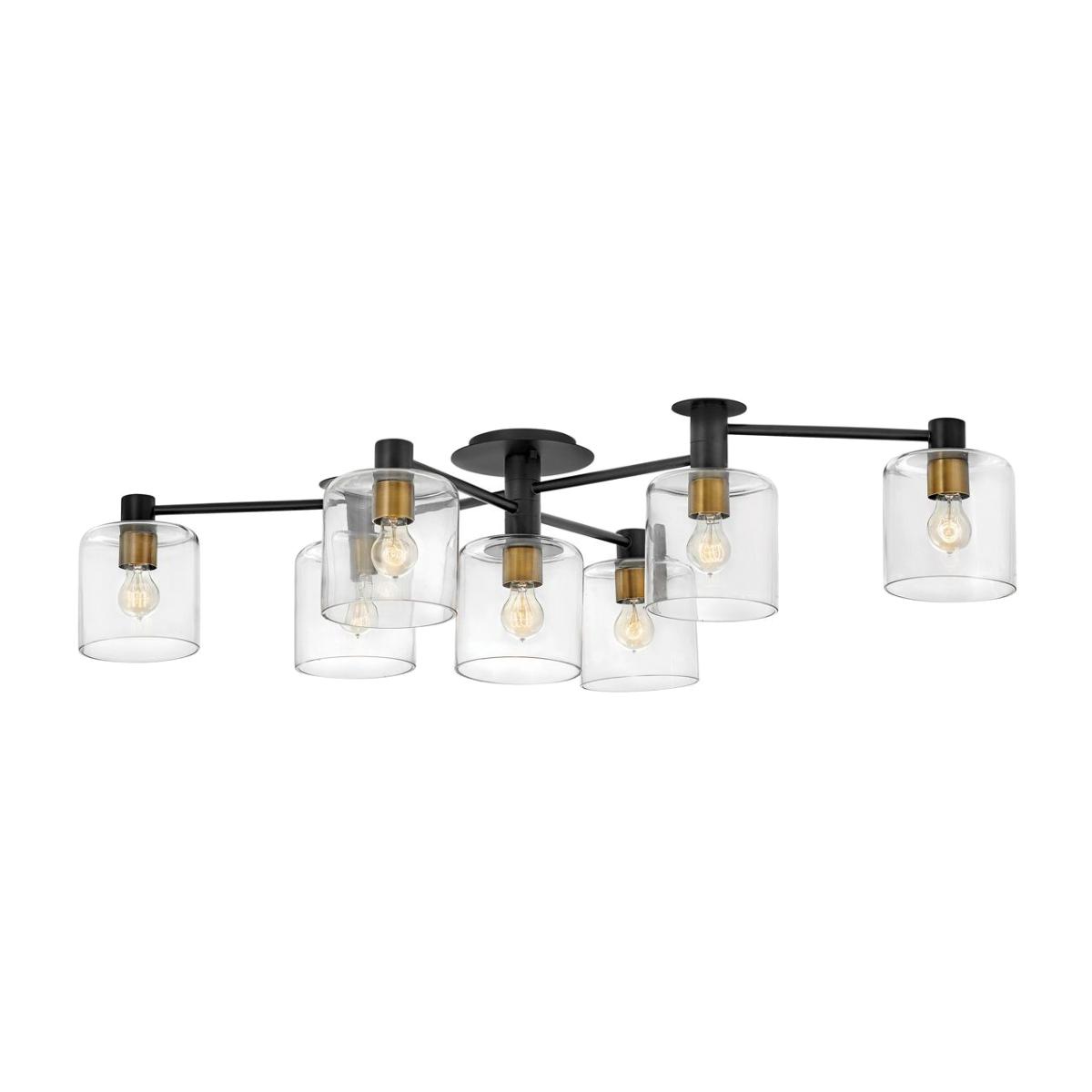 Quintiesse Axel 7 Light Semiflush Mount – image 1