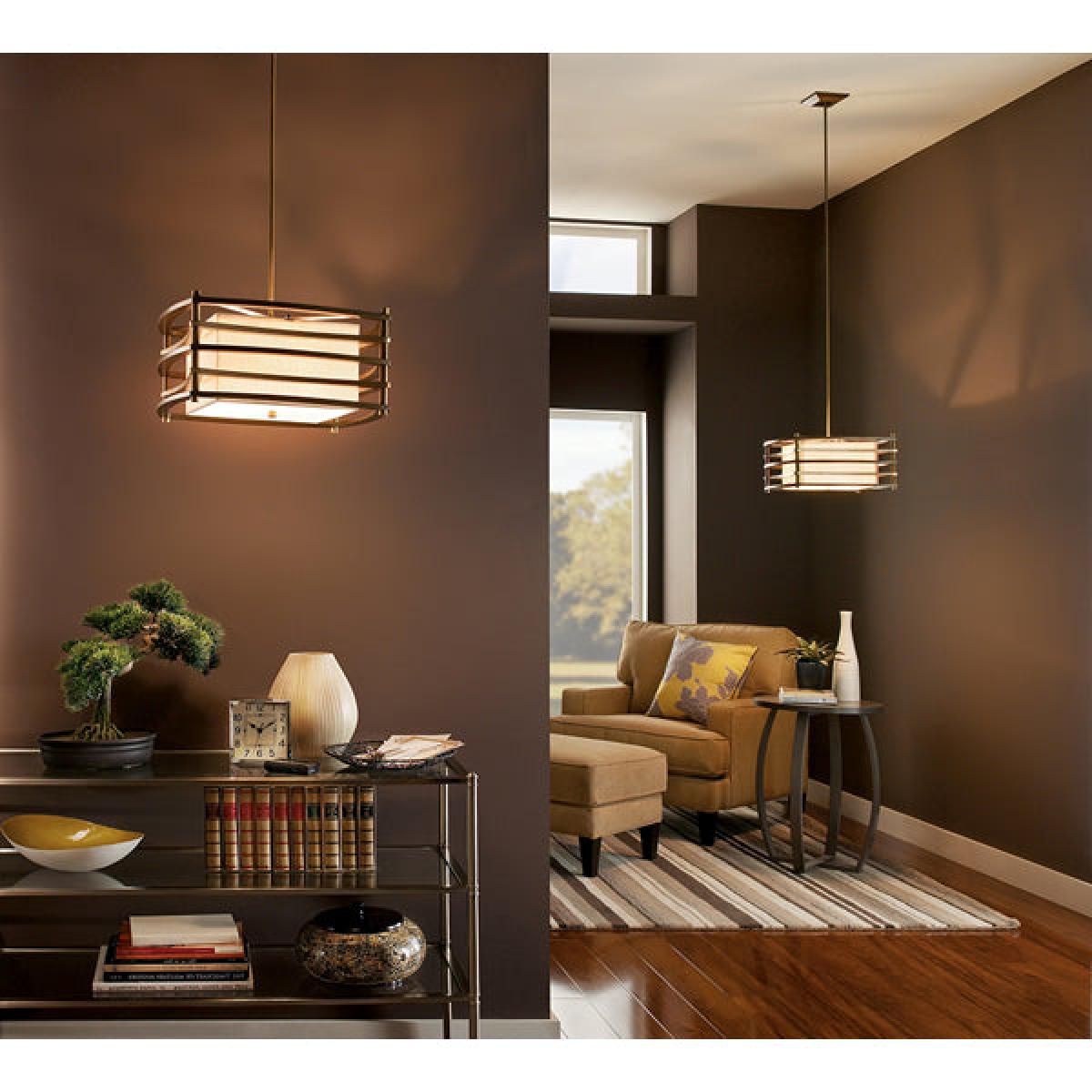 Elstead Moxie 2 Light Pendant Cambridge Bronze – image 2