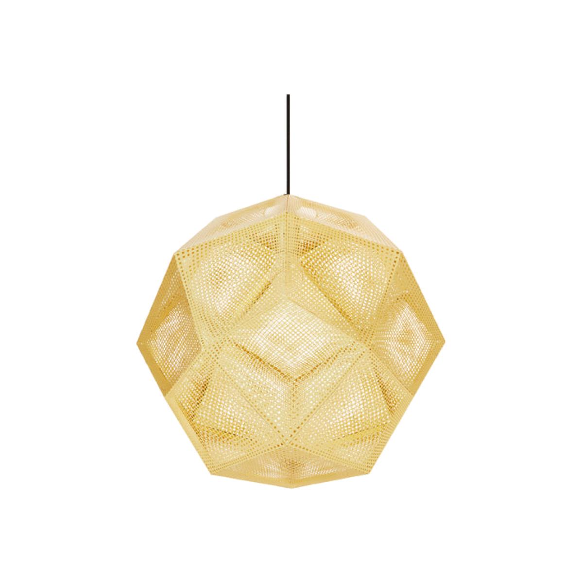 Tom Dixon Etch Brass Pendant Small / Small