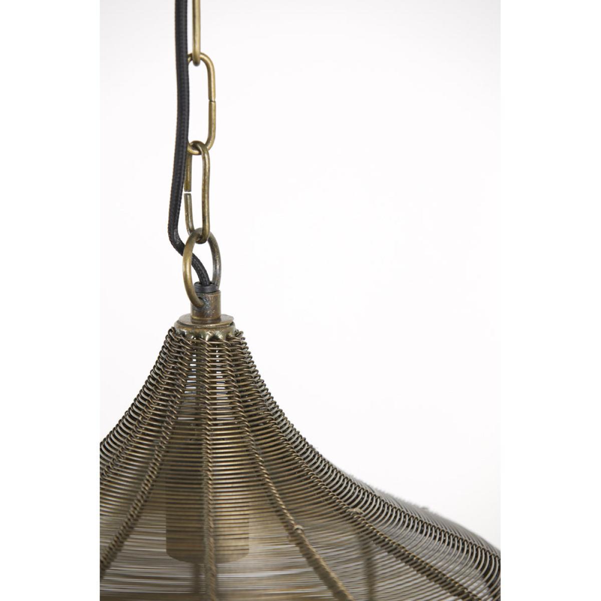 Light & Living Alvaro Pendant Antique Bronze - Discontinued / Large – image 14