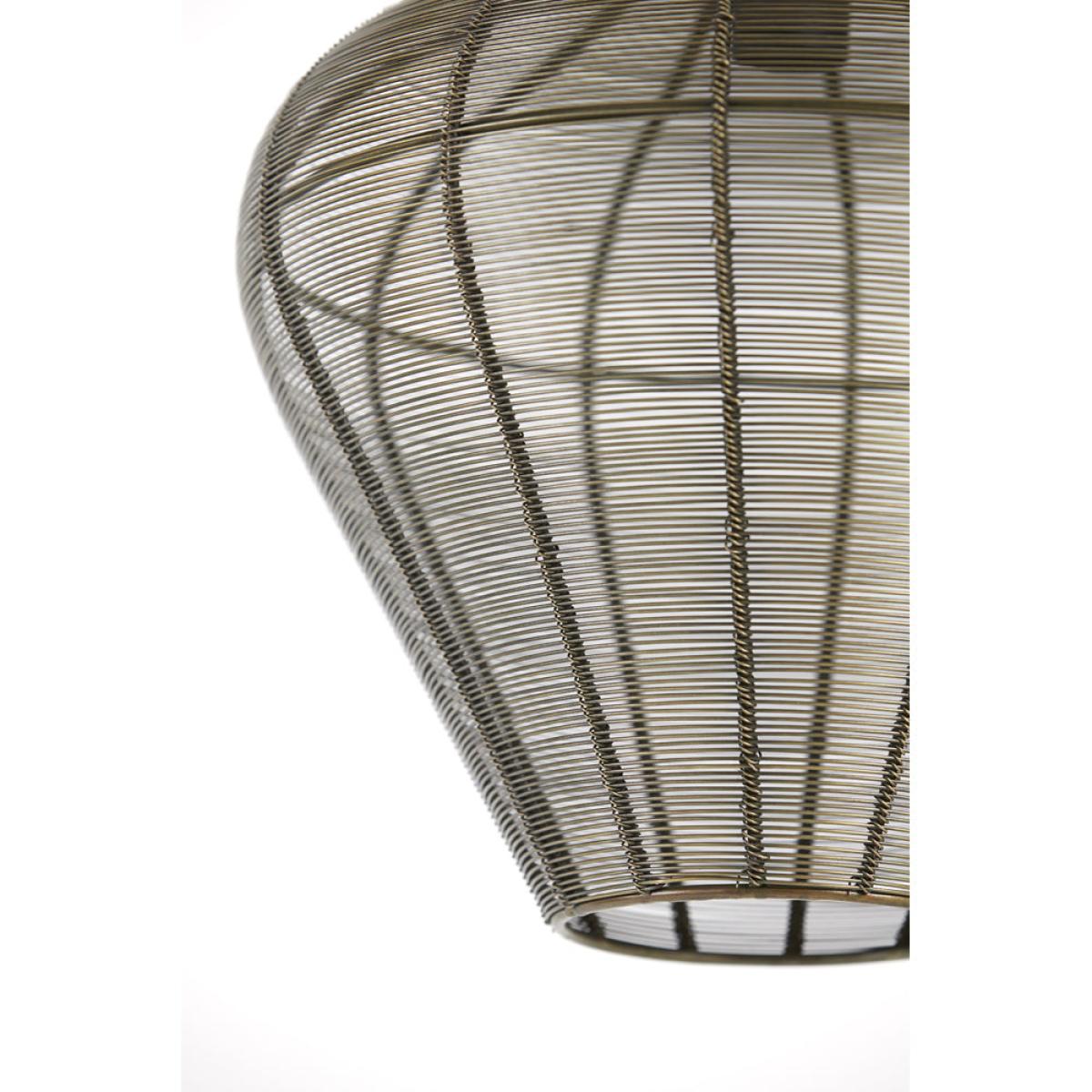 Light & Living Alvaro Pendant Antique Bronze - Discontinued / Large – image 16