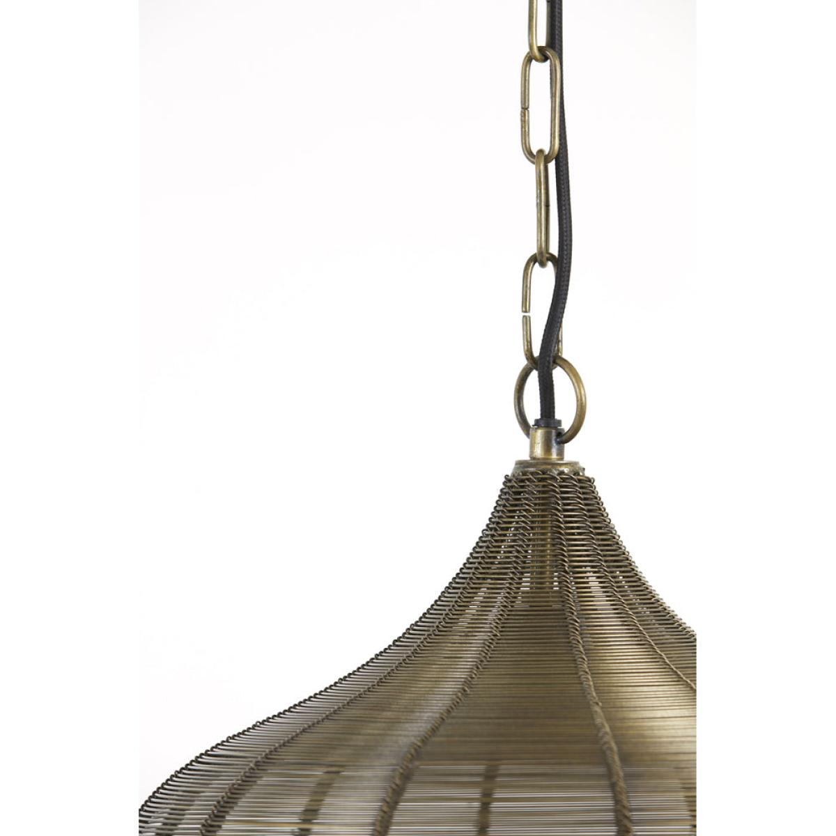 Light & Living Alvaro Pendant Antique Bronze - Discontinued / Large – image 17