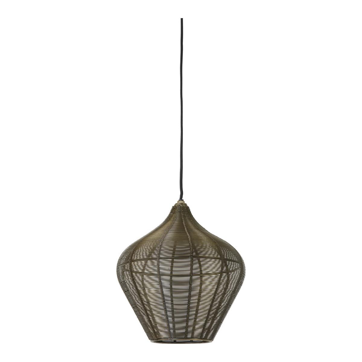Light & Living Alvaro Pendant Antique Bronze - Discontinued / Large – image 8